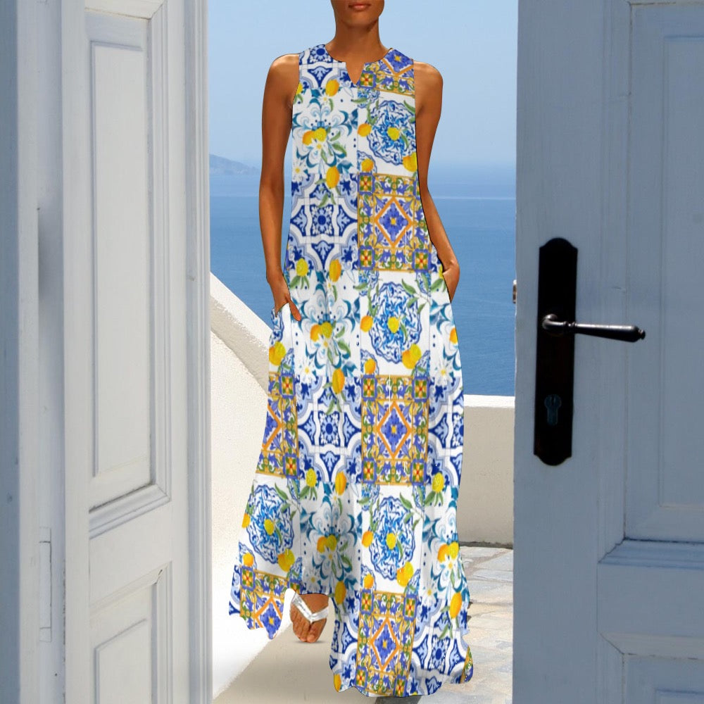 Sicilian clearance print dress